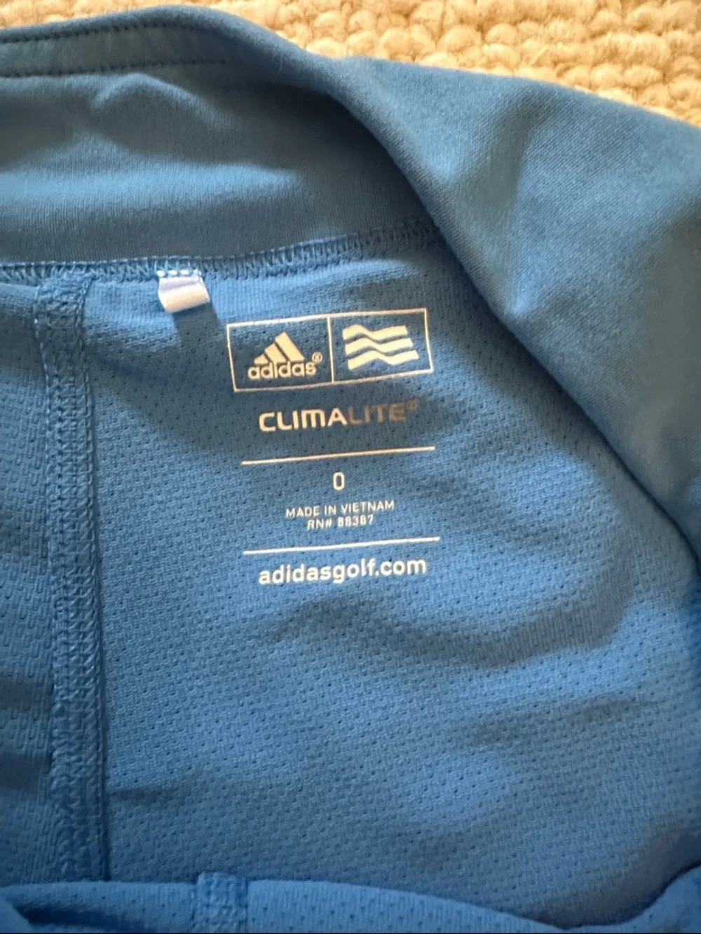 adidas Blue golf skirt